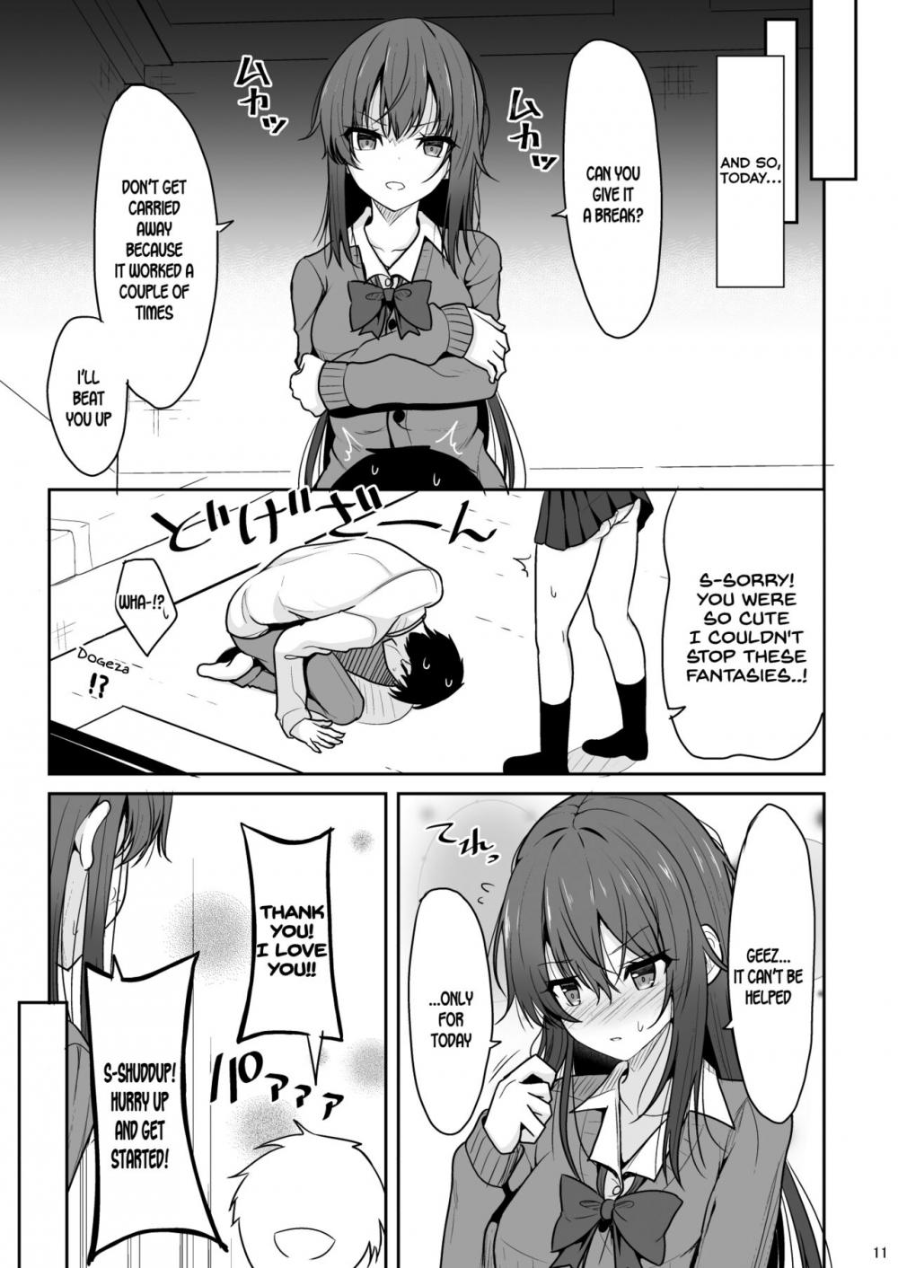 Hentai Manga Comic-Mitame ga Kitsume na Kanojo o Kaihatsu shite Kozukuri suru made-Read-10